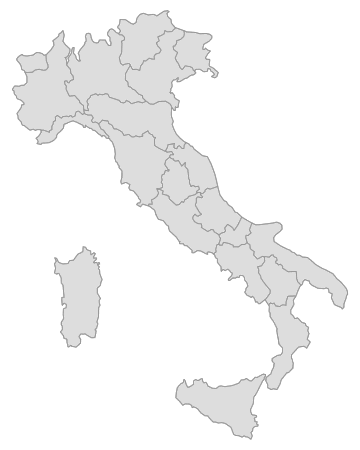 mappa, italia, cartina